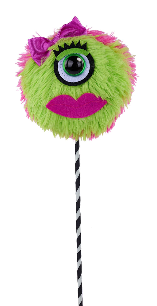 14"L One Eyed Monster w/Hair Bow Pick HH409776