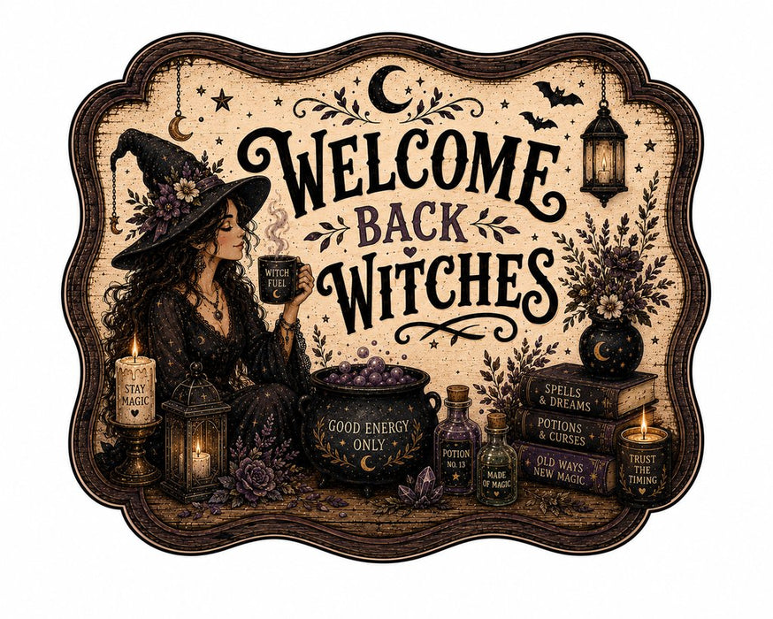Welcome Back Witches - HVA-W-0001