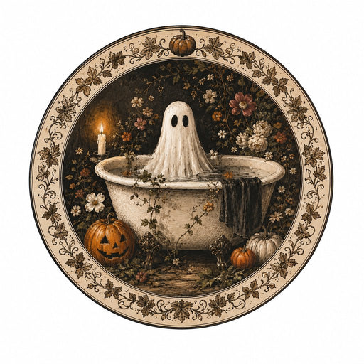 Vintage Ghost In The Bathtub - HVA-W-0006