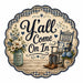 Y'all Come On In Navy Gingham - HVA-W-0008