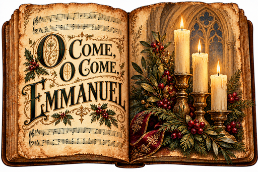 O Come O Come Emmanuel Vintage Songbook - DCO-W-1572