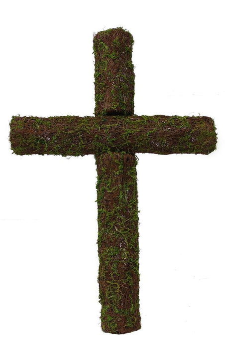 24"H Angel Vine/Moss Kd Cross Brown/Green KG3211 - DecoExchange®