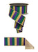 2.5"X10Yd Glitter Stripe/Fused Mardi Gras LX3109WY - DecoExchange®