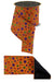 4"X10Yd Multi Polka Dot/Fused Orange/Purple/Lime LX317420