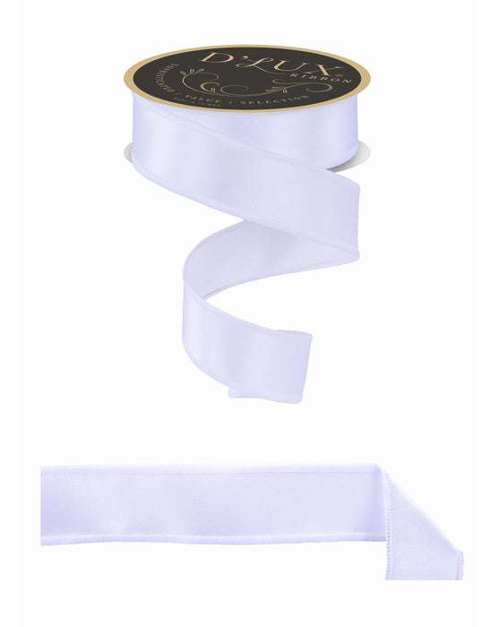 1.5"X10Yd Satin Fused White LX400527 - DecoExchange®
