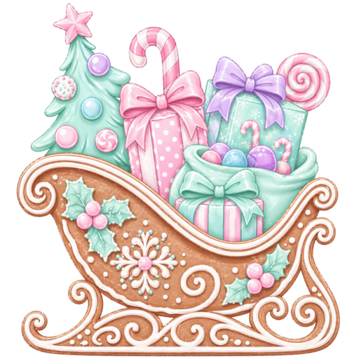 Christmas Sleigh Sign, MF-W-0002-DH, 22" Door Hanger - DecoExchange®