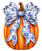 Blue Pumpkin Sign, , MF-W-0014-DH, 22" Door Hanger