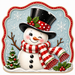 Traditional Snowman Sign, MF-W-0036-DH, Sign For Wreath, 22 in Door Hanger