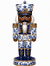 Blue Nutcracker, Darker Skin Tone Nutcracker, MF-W-0054-DH-32, 32" Door Hanger