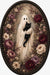 Ghost Hugging Black Cat - MF-W-0112