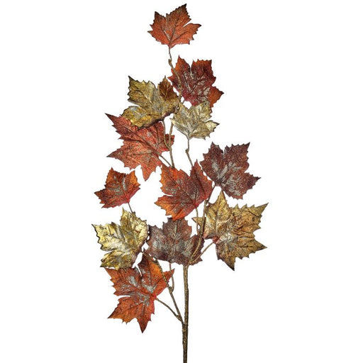 40 inch Metallic Oak Leaf Spray
