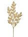 31 inch Velvet Glitter Ruscus Spray Champagne