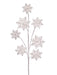 29 inch Glitter Snowflake Spray White