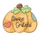 Always Grateful Pumpkin - PCD-W-213