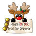 Feed The Reindeer Door Hanger - PCD-W-223-DH