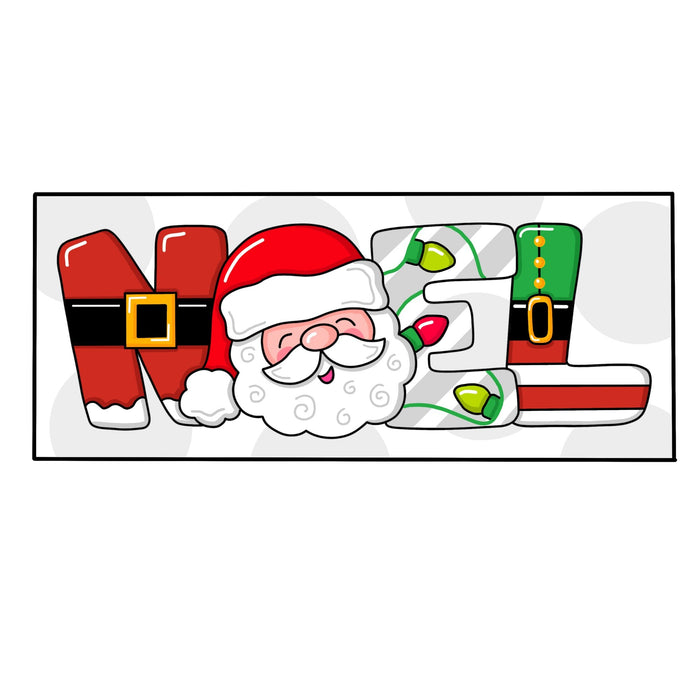 Noel Santa Door Hanger - PCD-W-229-DH