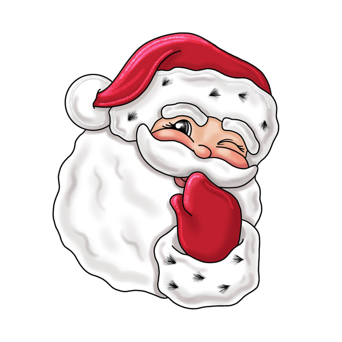 Vintage Santa Face - PCD-W-233