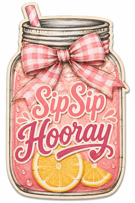 Pink Lemonade Sign, PS-W-0008, 12in Sign For Wreath, Wood Wreath Sign