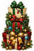 Stacked Christmas Gifts - PS-W-0104-DH
