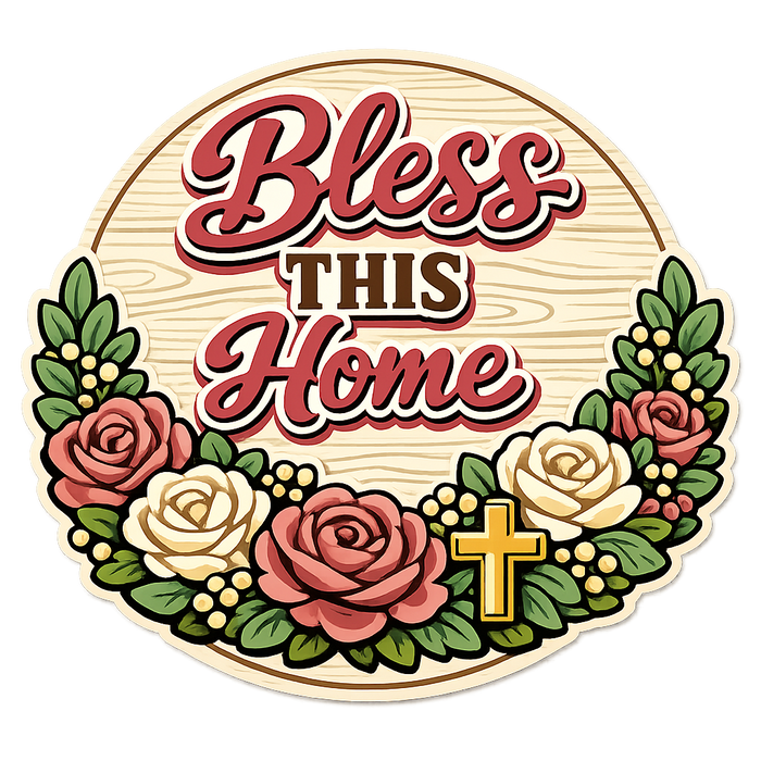 Bless This Home Sign PS-W-0118