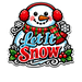 Let It Snow Snowman Earmuffs Sign PS-W-0155