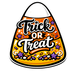 Trick Or Treat Candy Corn Sign PS-W-0172