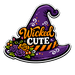 Wicked Cute Witch Hat Roses Sign PS-W-0177