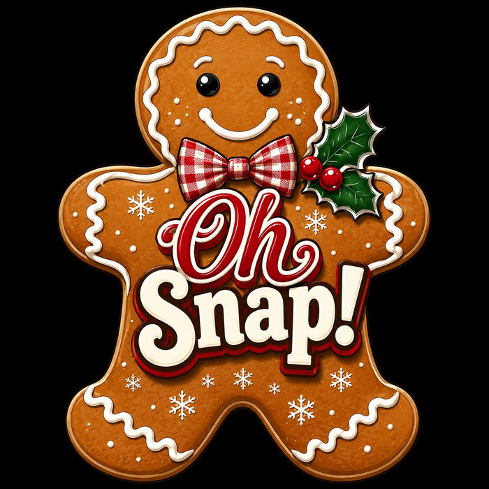 Oh Snap Gingerbread Man - PS-W-0182