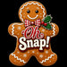 Oh Snap Gingerbread Man - PS-W-0182