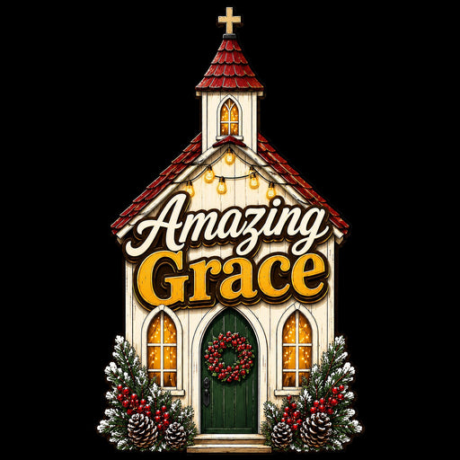 Amazing Grace Christmas Church - PS-W-0188