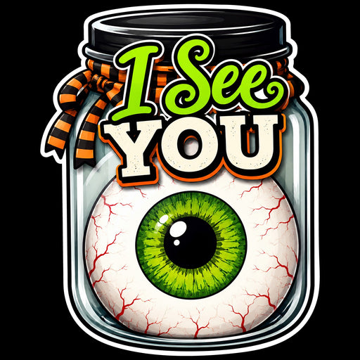 I See You Eyeball Jar - PS-W-0191