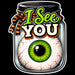 I See You Eyeball Jar - PS-W-0191