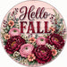 Hello Fall Pink Peonies - PS-W-0217