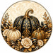 Black and Gold Damask Pumpkins - PS-W-0221