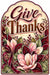 Give Thanks Magnolia Arch - PS-W-0224