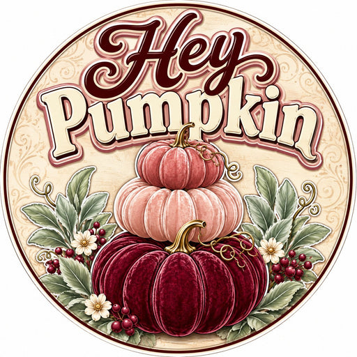 Hey Pumpkin Velvet Stack - PS-W-0228