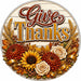 Give Thanks Sunflower Harvest - PS-W-0230