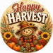 Happy Harvest Scarecrow - PS-W-0234