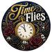 Time Flies Gothic Pocket Watch - PS-W-0240