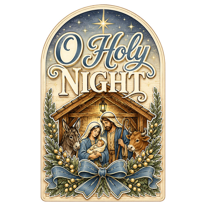 O Holy Night Nativity Arch - PS-W-0248