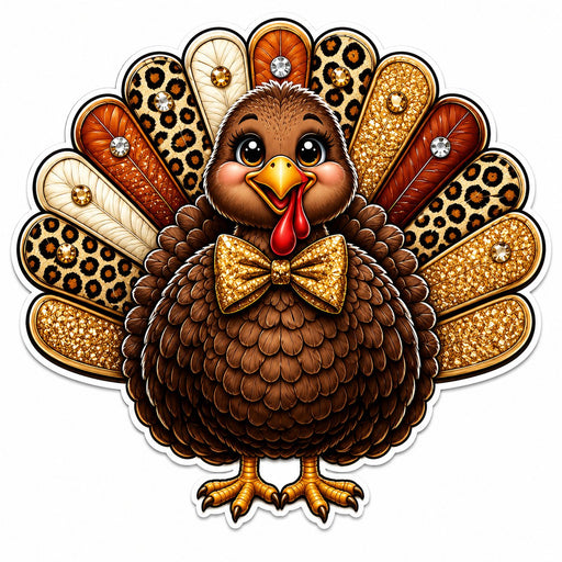 Glam Leopard Turkey - PS-W-0252