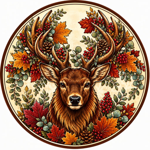 Autumn Deer Stag - PS-W-0259