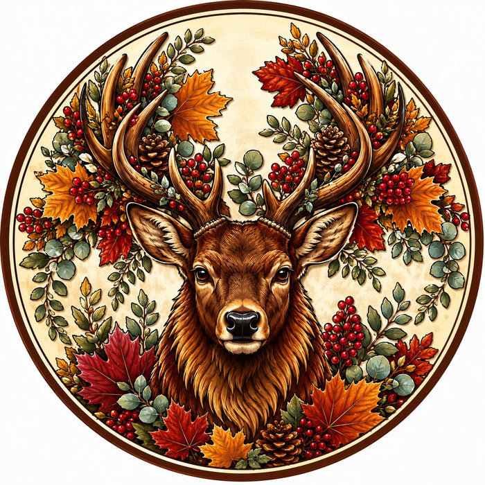 Autumn Deer Stag - PS-W-0259
