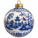Blue Chinoiserie Cardinal - PS-W-0268