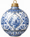 Blue Chinoiserie Pagoda Cartouche - PS-W-0270