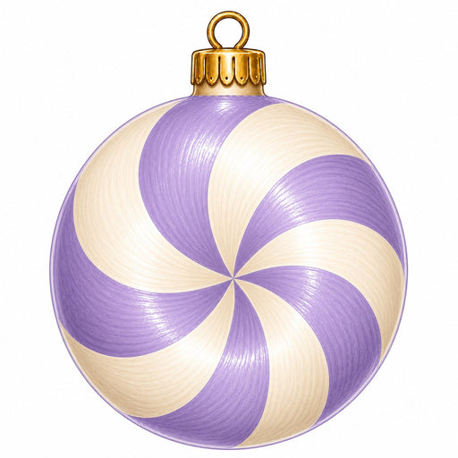 Lavender Peppermint Candy Swirl - PS-W-0279