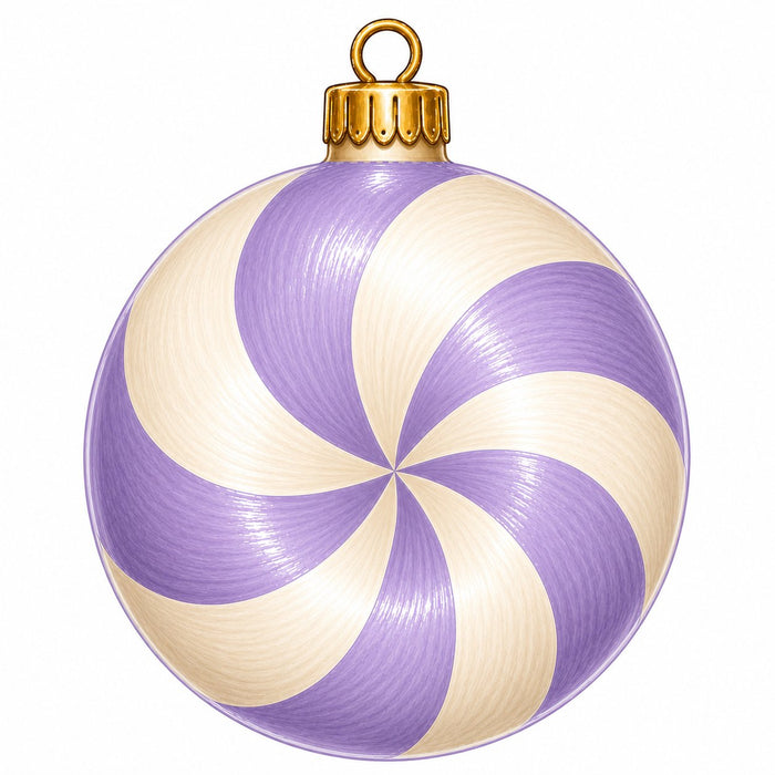 Lavender Peppermint Candy Swirl - PS-W-0279