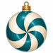 Teal Peppermint Candy Swirl - PS-W-0281