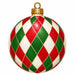 Christmas Harlequin Ornament - PS-W-0306-DH-22