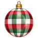 Christmas Buffalo Plaid Ornament - PS-W-0308-DH-22